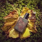 Artisan hand-painted perfume bottle Memories